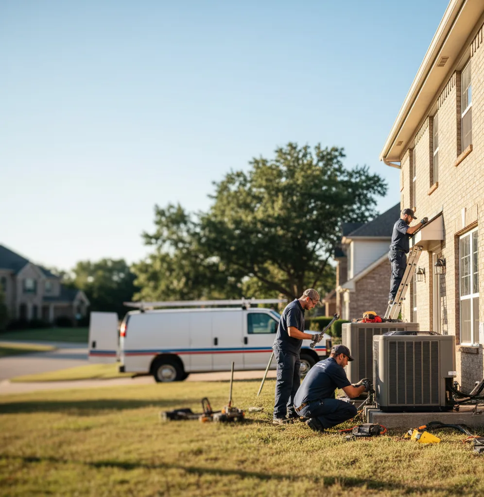 HVAC Repair in Rhome